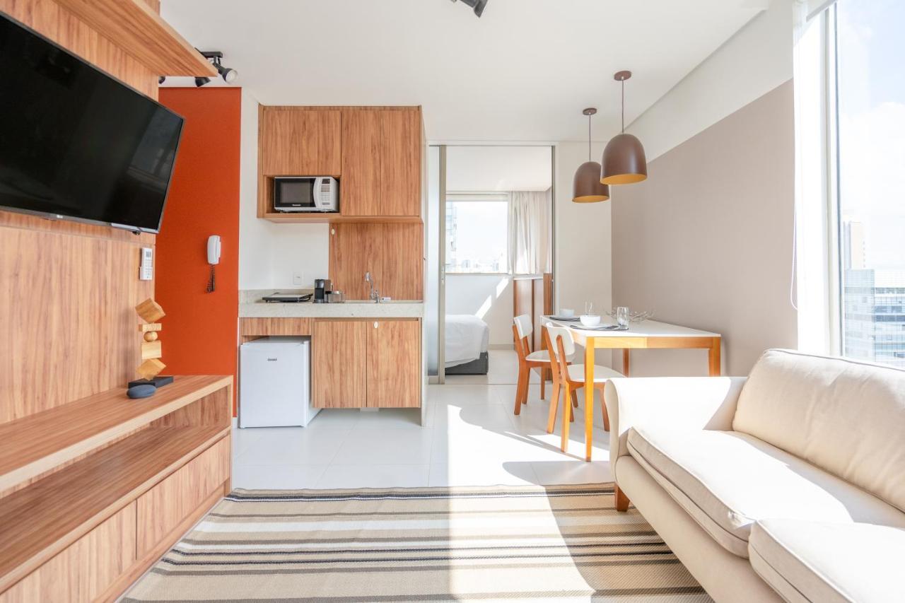 상파울루 Ap Com Academia, Piscina E Sauna No Predio, Proximo A Faria Lima - Vila Olimpia 아파트 외부 사진